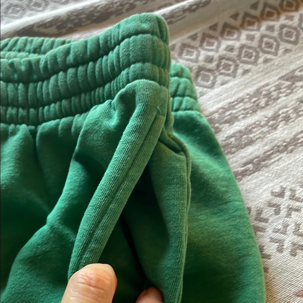 Green Jogger Pants - Picture 2 of 7